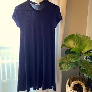 Navy T-Shirt Dress